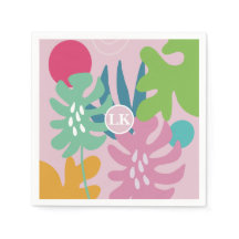 Rose moderne floral tropical nature girly boho