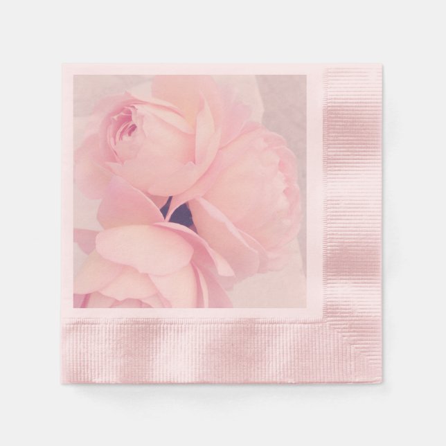 Serviette En Papier Rose rose rose rose rose (Devant)