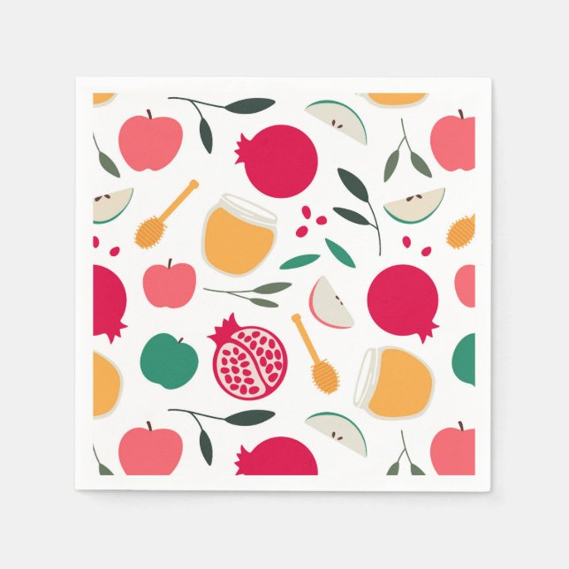 Serviette En Papier Rosh Hashana (Devant)