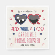 Rouge Blanc et Moi J'adore Les Lunettes de Soleil