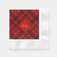 rouge noir écossais celtique tartan mariage motif
