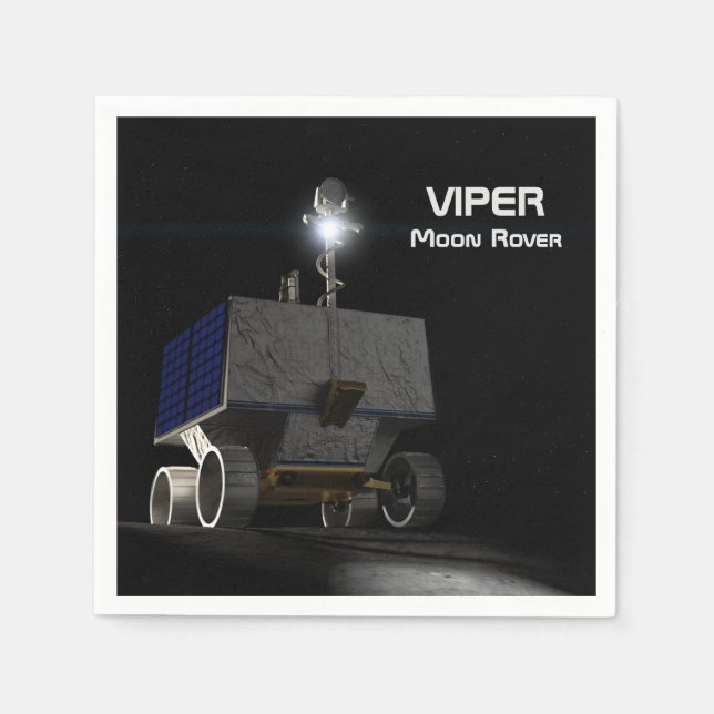 Serviette En Papier Rover Lune VIPER (Devant)