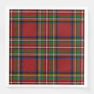 Serviette En Papier Royal Stewart White Standard Dinner Napkins