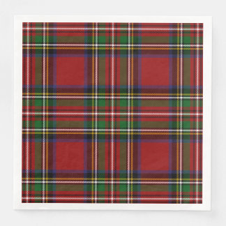 Serviette En Papier Royal Stewart White Standard Dinner Napkins