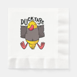 Serviette En Papier Ruban Canard Drôle