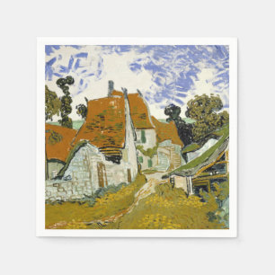 Serviette En Papier Rue à Auvers-sur-Oise Vincent van Gogh
