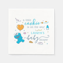 Rue Sésame | Baby shower Monster de cookies