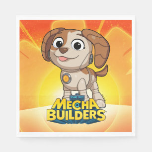 Serviette En Papier Rue Sésame   Tango des constructeurs mécaniques