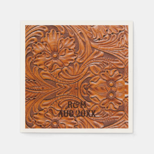 Serviette En Papier Russe western pays cowboy mariage faveur