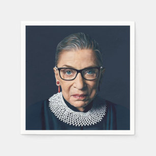 Serviette En Papier Ruth Bader Ginsburg