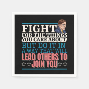 Serviette En Papier Ruth Bader Ginsburg Diriger d'autres à vous rejoin