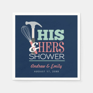 Serviette En Papier Sa & Son Marteau Fouet Douche Utile pour un Couple