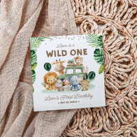 Safari Animaux pour le 1er Anniversaire de Wild On
