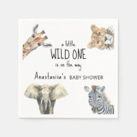 Safari Animaux Sauvages Baby Shower