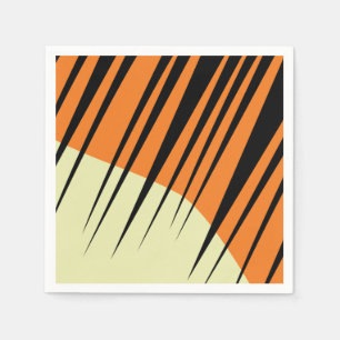 Serviette En Papier Safari Enfants de Tiger