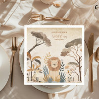 Safari tropical sauvage Une jungle Animaux Anniver