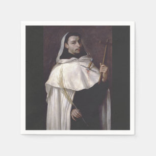Serviette En Papier Saint Ange de Jérusalem Martyr et Prêcheur