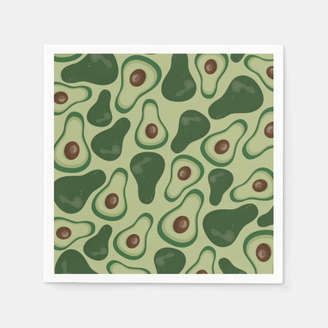 Serviette En Papier Saint Guacamole ! (Devant)