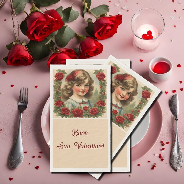 Serviette En Papier Saint Valentin en Italie (Créateur téléchargé)