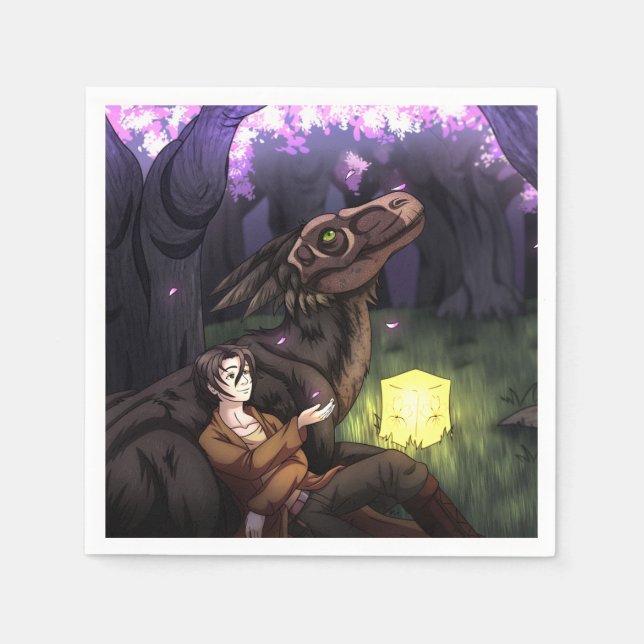 Serviette En Papier Saison Sakura (Devant)