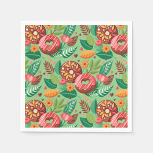 Serviette En Papier Salle de classe Saint-Valentin Décor beignets et f