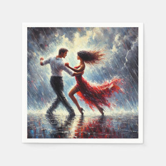 Serviette En Papier Salsa dance