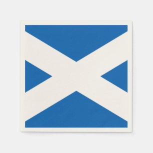 Serviette En Papier Saltire ~ Drapeau de l'Ecosse 
