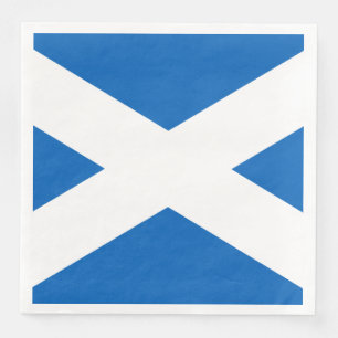 Serviette En Papier Saltire ~ Drapeau de l'Ecosse