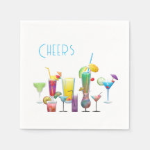 Salutations, Cocktails colorés Amusants