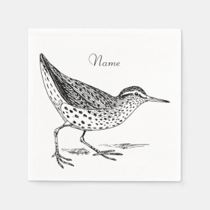 Serviette En Papier Sandpiper Shorer Thunder_Cove