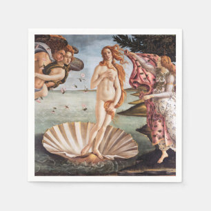Serviette En Papier Sandro Botticelli - Naissance de Vénus