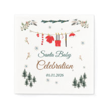 Santa Baby Fête Prénatale Thème de Noël