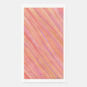 Serviette En Papier Saturne rose