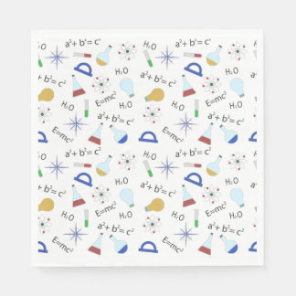 Serviette En Papier Science lover