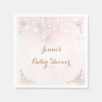 Scintille petite étoile rose gold Baby Shower