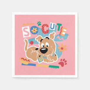 Serviette En Papier Scooby-Doo   Baby Scooby-Doo So migny