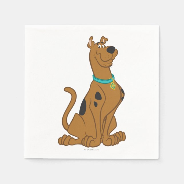 Serviette En Papier Scooby-Doo Cuter Plus que mignonne (Devant)