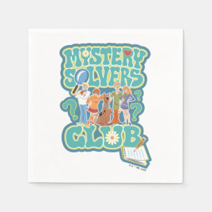 Serviette En Papier Scooby-Doo & Gang "Mystery Solvers Club"