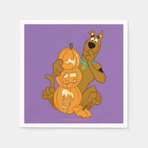 Serviette En Papier Scooby-Doo Halloween Jack-O-Lantern