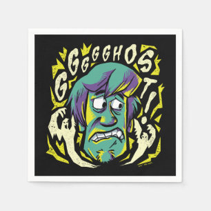 Serviette En Papier Scooby-Doo Shaggy effrayée