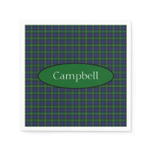 Scottish Campbell Family Tartan Personnalisé