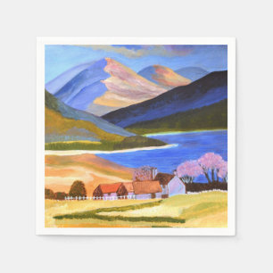 Serviette En Papier Scottish Highlands Paper Napkin