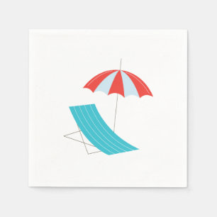 Serviette En Papier Sea umbrella chair