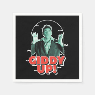 Serviette En Papier Seinfeld   Kramer - Giddy Up!