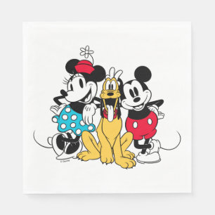 Serviette En Papier Sensationnel 6   Trio des amis