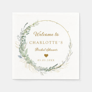 Serviette En Papier Service moderne et élégant pour l'Eucalyptus