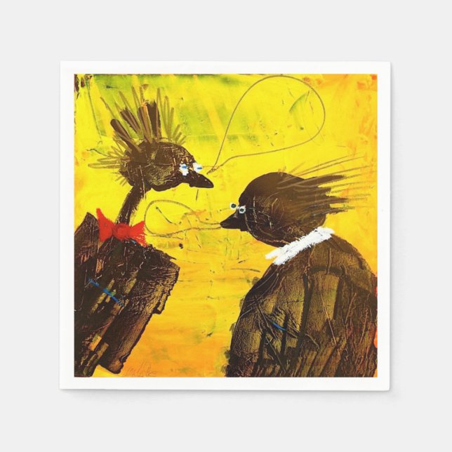 Serviette En Papier Serviette de cocktail de CONFERENCE CAW (Devant)