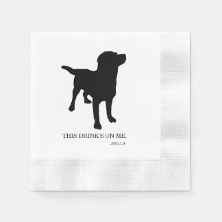 Serviette En Papier Serviette de cocktail pour amateurs d'animaux