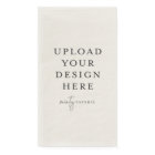 Serviette du dîner - 4,43 po x 7,75 po - Rectangle