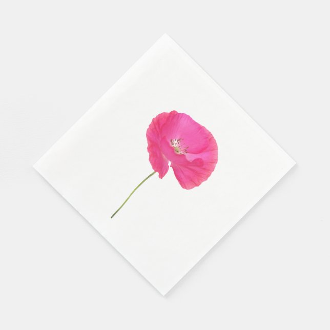 Serviette En Papier serviette rose (Coin)